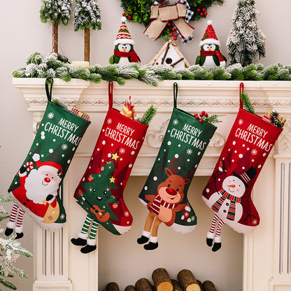 Printed Christmas Stocking Hanging Widget - steven wick