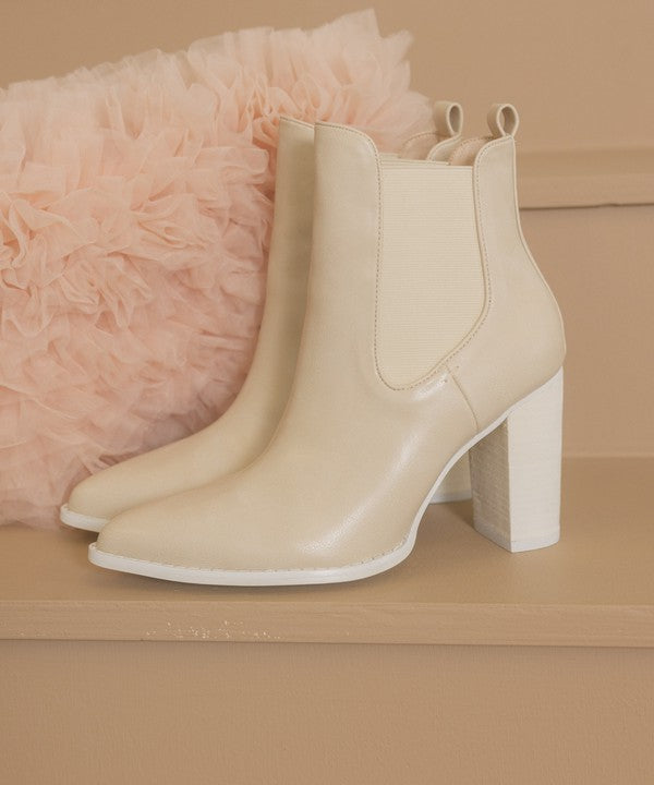 Oasis Society Esmee Chelsea Boot Heel - steven wick