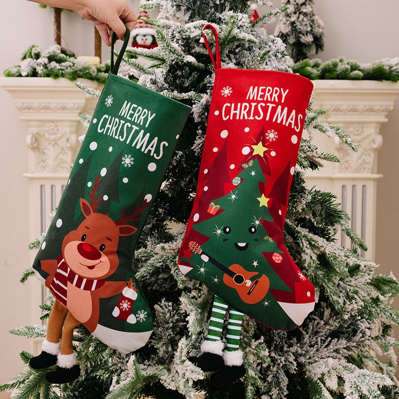 Printed Christmas Stocking Hanging Widget - steven wick