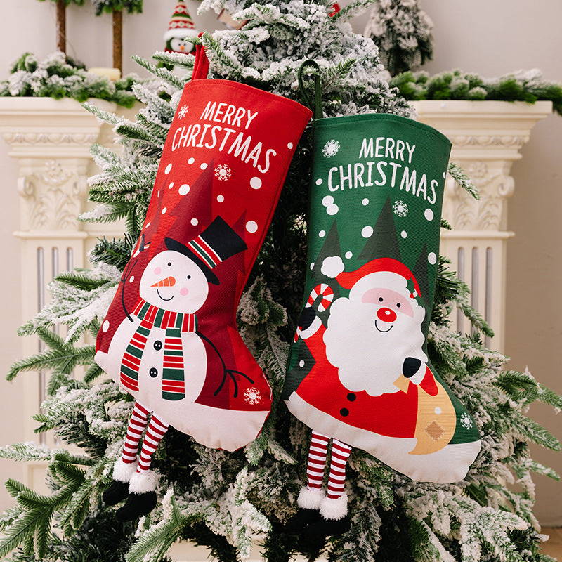 Printed Christmas Stocking Hanging Widget - steven wick