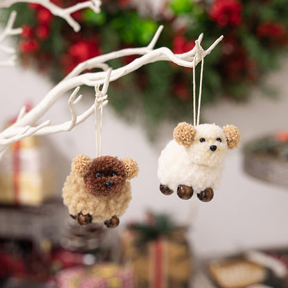 2-Piece Fuzzy Puppy Hanging Widget - steven wick