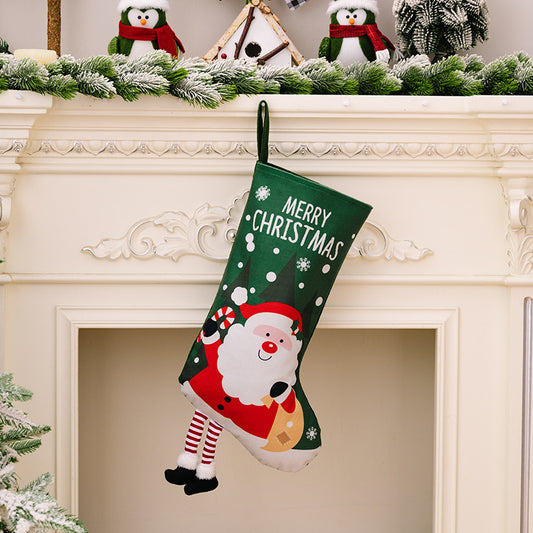 Printed Christmas Stocking Hanging Widget - steven wick