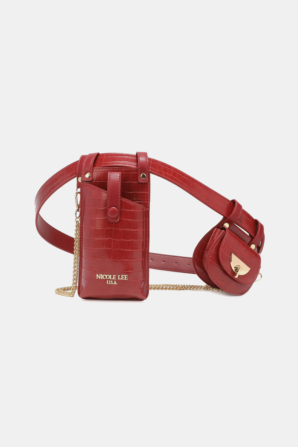 Nicole Lee USA Aurelia Belt Bag with Chain - steven wick