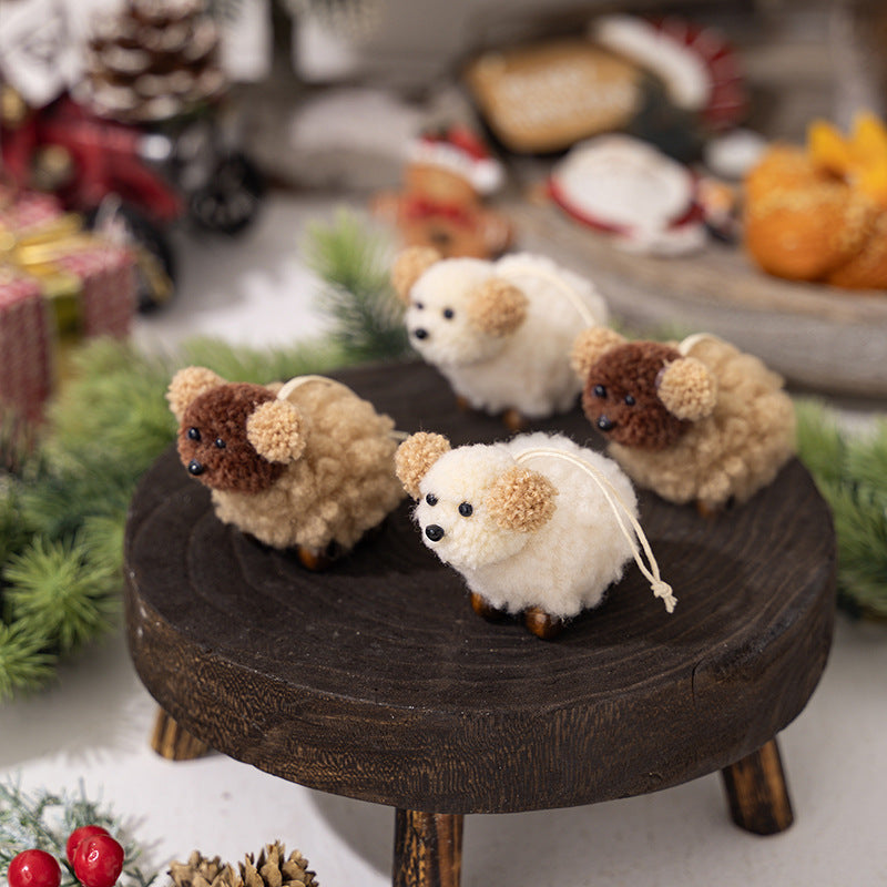 2-Piece Fuzzy Puppy Hanging Widget - steven wick